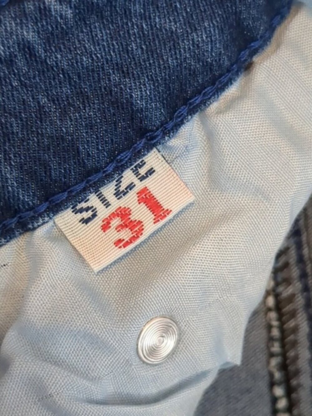 J.R. MEI Capri Embroidered Blue Jeans - 30 - Picture 6 of 7